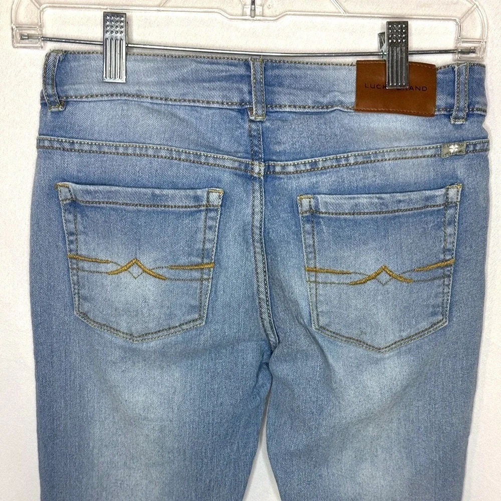 Lucky Brand‎ Light Blue Zoe Skinny Jeans Size Girls 16